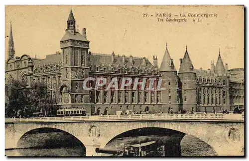 Cartes postales Paris La Conciergerie