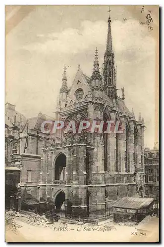 Cartes postales Paris La Sainte Chapelle