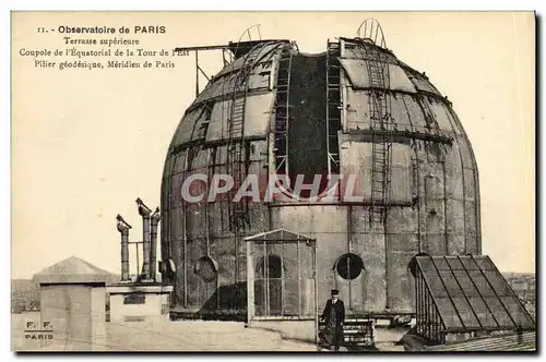 Ansichtskarte AK Paris Terrasse Superieure Observatoire de Paris Cosmos Astronomie