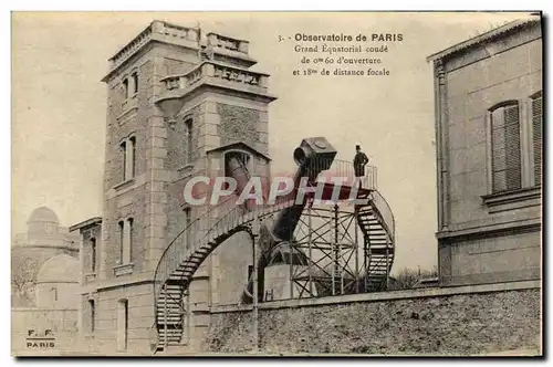 Ansichtskarte AK Paris Interieur de L Oservatoire Cosmos Astronomie Grand equatorial