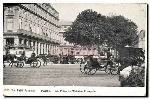 Ansichtskarte AK Paris La Place du Theatre Francais