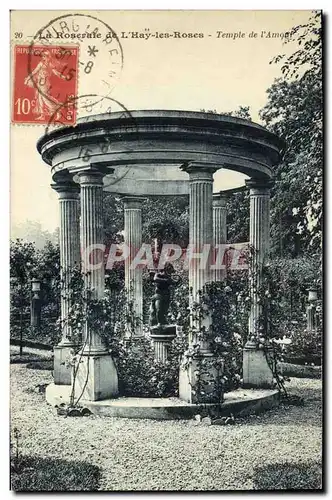 Cartes postales La Roseraie de L Hay les Roses Temple de l Amour