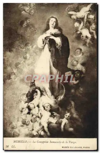 Ansichtskarte AK Murillo La Conception Immaculle de la Vierge Musee du Louvre Paris