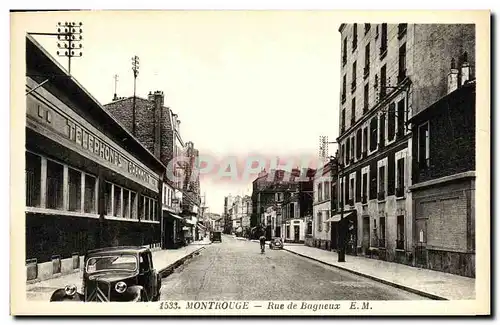 Ansichtskarte AK Montrouge Rue de Bagneux Traction Avant Citroen