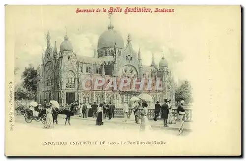 Cartes postales Exposition Universelle de 1900 Paris Le Pavillon de l Italle