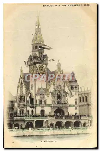 Ansichtskarte AK Exposition Universelle Paris 1900 L Allemagne