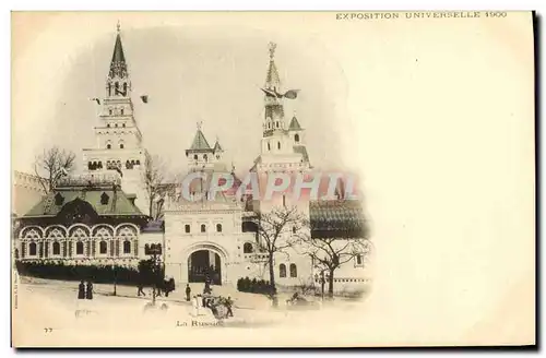 Ansichtskarte AK Exposition Universelle Paris 1900 La Russie Russia