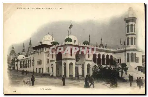 Cartes postales Exposition Universelle Paris 1900 L Algerie