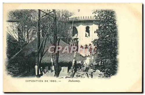 Cartes postales Exposition de Paris 1900 Dahomey