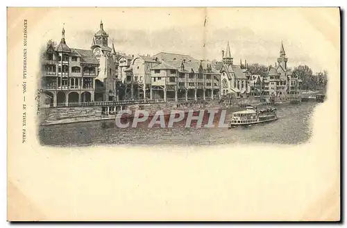 Cartes postales Exposition Universelle Paris 1900 Le Vieux Paris