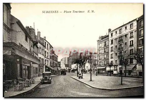 Cartes postales Suresnes Place Trarieux