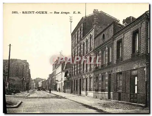 Cartes postales Saint Ouen Rue Arago