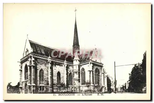 Cartes postales Boulogne L Eglise