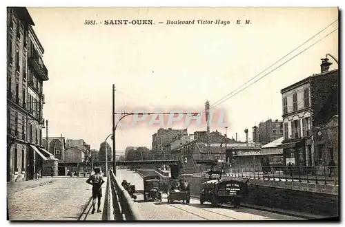 Cartes postales Saint Ouen Boulevard Victor Hugo