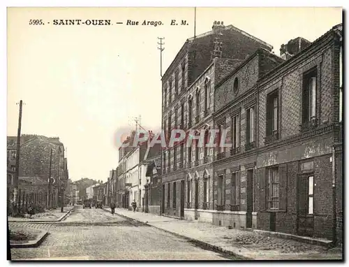 Cartes postales Saint Ouen Rue Arago