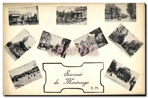 Cartes postales Souvenir de Montrouge