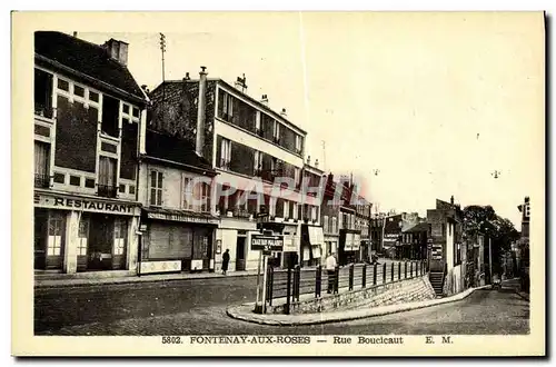 Cartes postales Fontenay aux Roses Rue Boucicaut