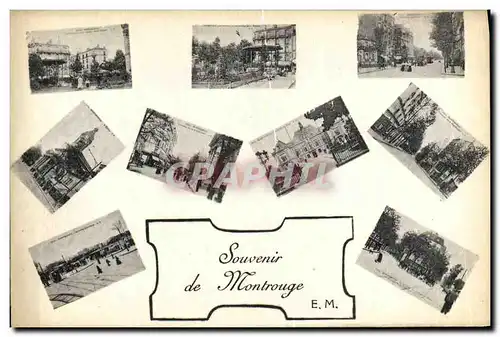 Cartes postales Souvenir de Montrouge