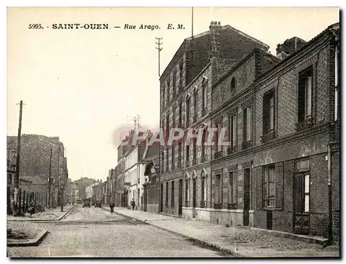 Cartes postales Saint Ouen Rue Arago