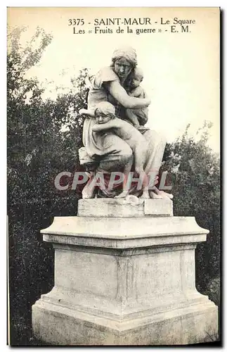 Ansichtskarte AK Saint Maur Le Square Les Fruits de la guerre