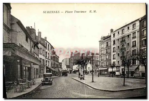 Cartes postales Suresnes Place Trarieux
