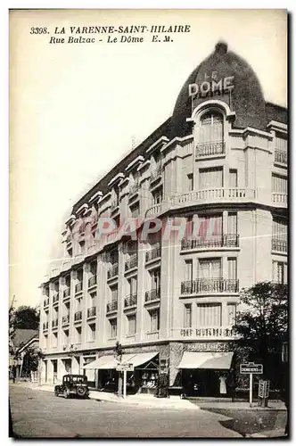 Cartes postales La Varenne Saint Hilaire Rue Balzac Le Dome