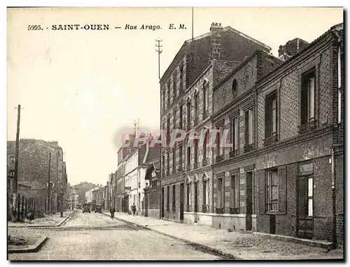Cartes postales Saint Ouen Rue Arago