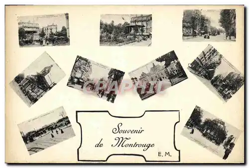 Cartes postales Souvenir de Montrouge