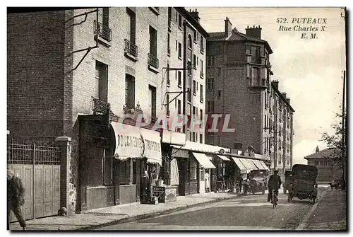 Cartes postales Puteaux Rue Charles X