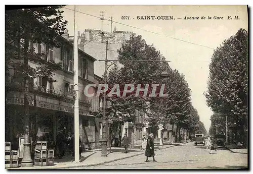 Ansichtskarte AK Saint Ouen Avenue de la Gare