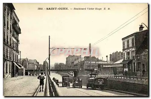 Cartes postales Saint Ouen Boulevard Victor Hugo