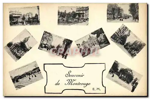 Cartes postales Souvenir de Montrouge