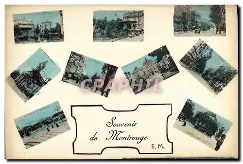 Cartes postales Souvenir de Montrouge