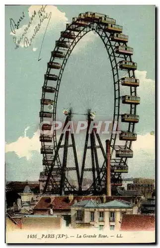 Cartes postales Paris La Grande Roue