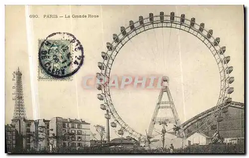 Cartes postales Paris La Grande Roue