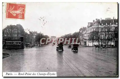 Cartes postales Paris Rond Point des Champs Elysees