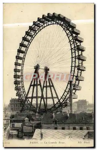 Cartes postales Paris La Grande Roue