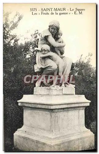 Ansichtskarte AK Saint Maur Le Square Les Fruits de la guerre