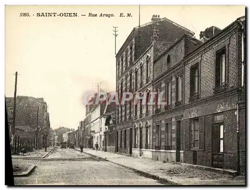 Cartes postales Saint Ouen Rue Arago