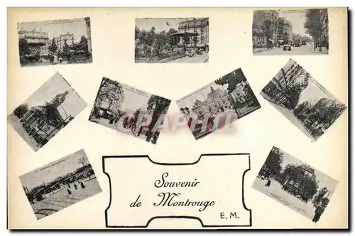 Cartes postales Souvenir de Montrouge