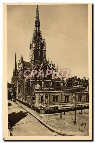 Ansichtskarte AK Rouen Abside de l Eglise Saint Maclou