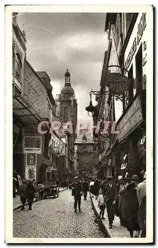 Cartes postales Rouen Rue de la Grosse Horloge