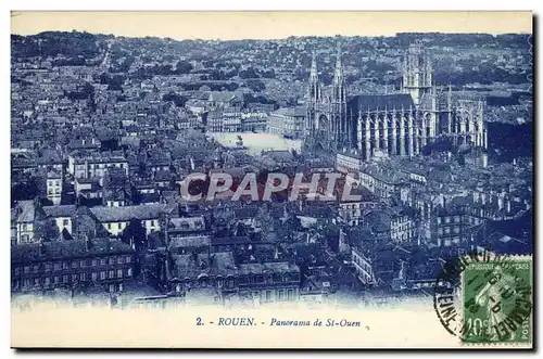 Cartes postales Rouen Panorama de St Ouen