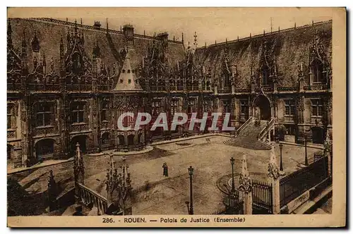 Cartes postales Rouen Palais de Justice