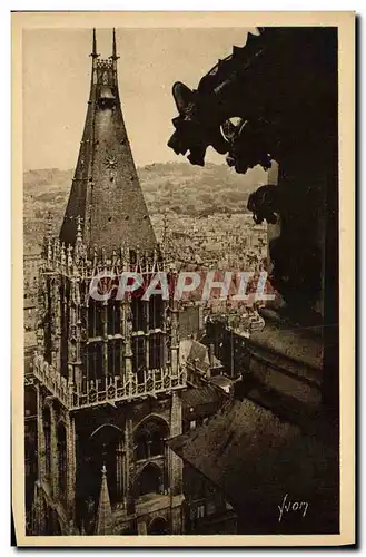 Cartes postales Rouen La Tour Saint Romain