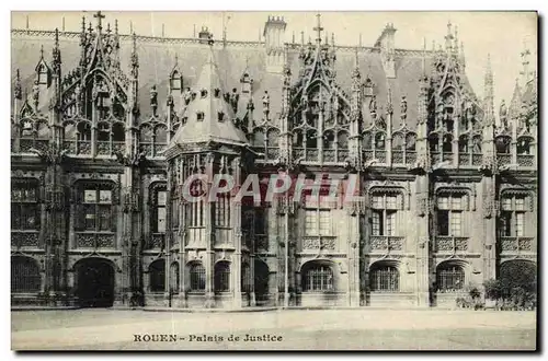 Cartes postales Rouen Palais de Justice