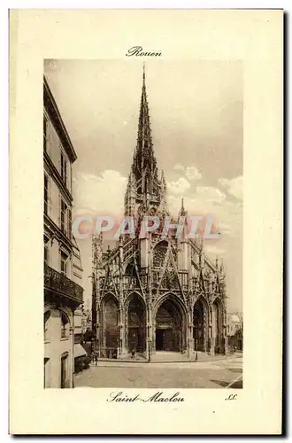 Cartes postales Rouen Saint Maclou