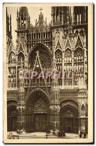 Ansichtskarte AK Rouen La Ville Musee Cathedrale