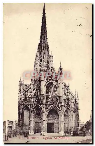 Cartes postales Rouen Eglise St Maclou