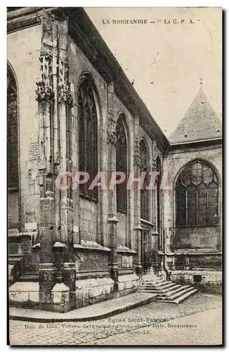 Cartes postales Rouen Eglise Saint Patrice